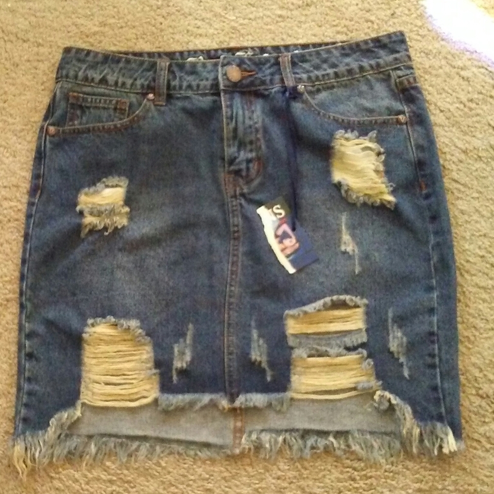 V.I.P Jean Skirt (Boy Friend)